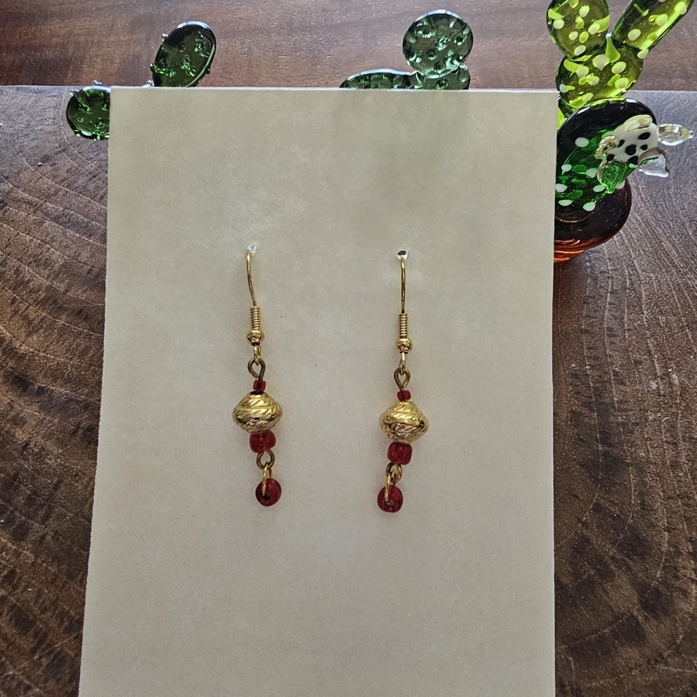 Handmade earrings - Picture 2 of 2